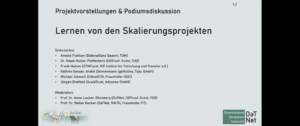 Lernen von den Skalierungsprojekten
